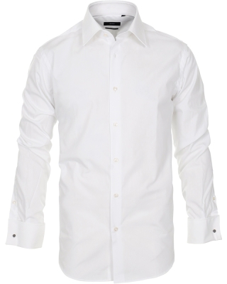 Laura Regular Fit Shirt Double Cuff White i gruppen Kläder / Skjortor hos Askås Testmiljö 5 (11000411r)