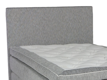 LUX Sänggavel 140 Ljusgrå