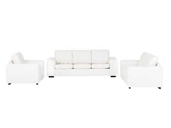 CONNECT 3+2+1 Ecoläder Vit