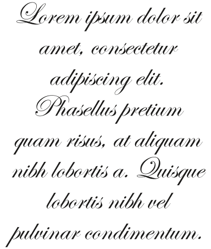 Edwardian script