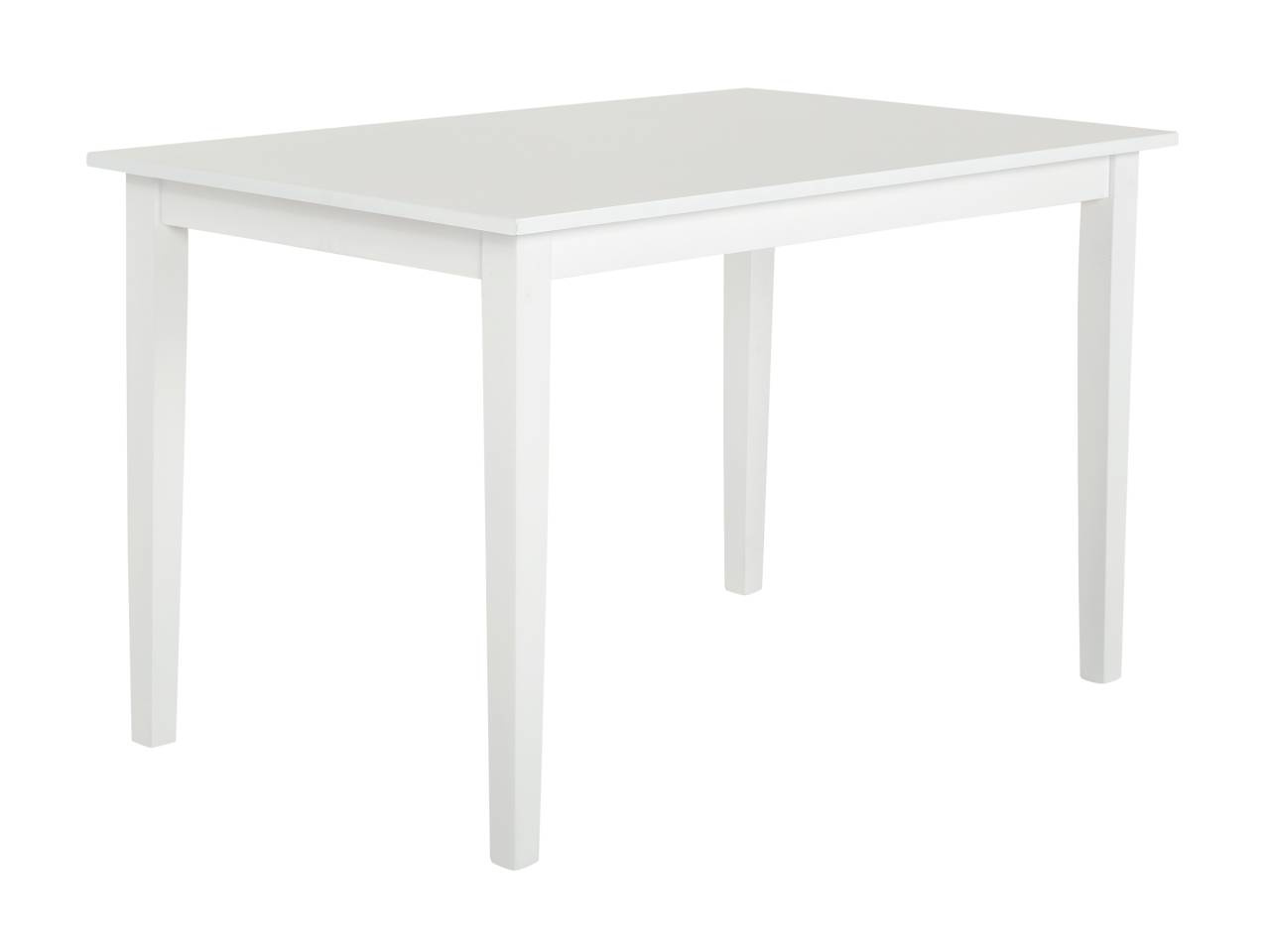 BARRINGTON Bord 120 + 4 Stolar Vit