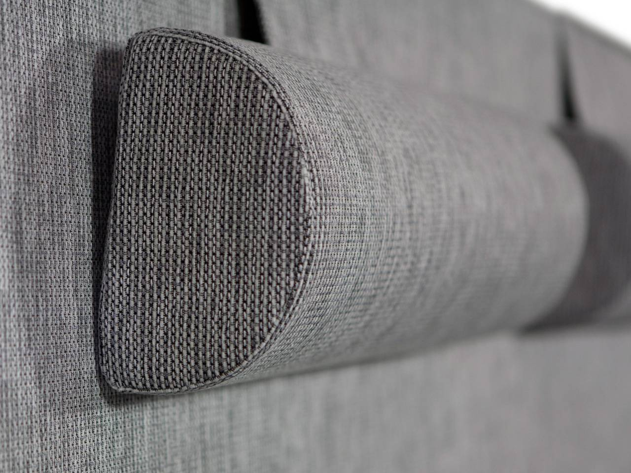 LUX Stor Nackkudde Ljusgrå