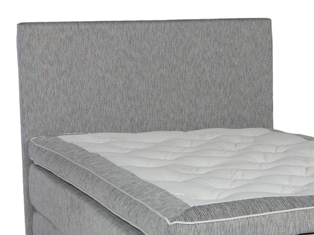 LUX Sänggavel 140 Ljusgrå