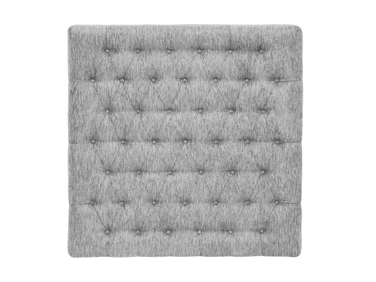 HARMONY Sänggavel 140 Ljusgrå