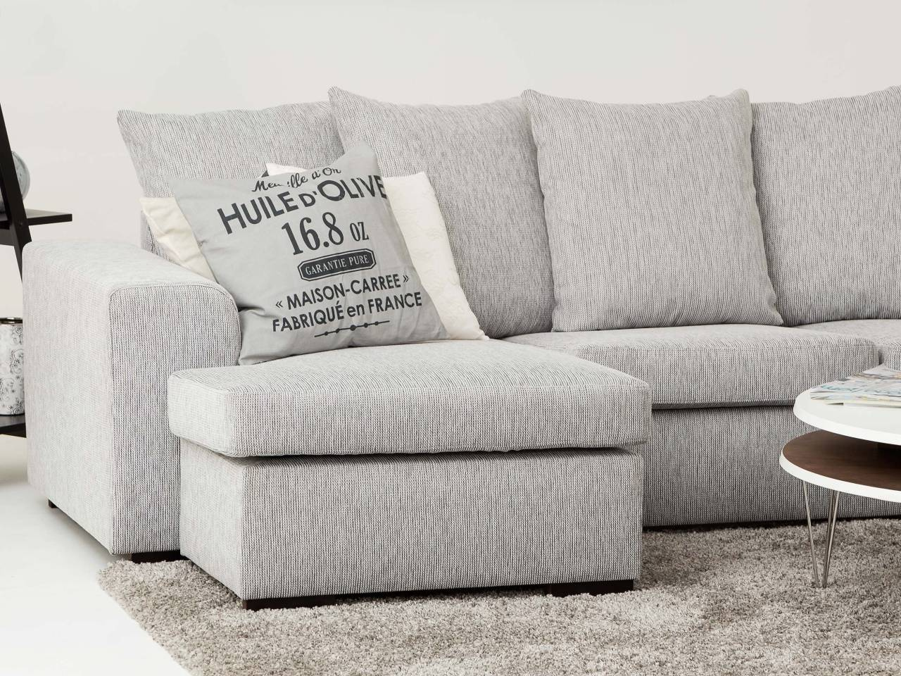 CHICAGO Large U-Soffa Ljusgrå