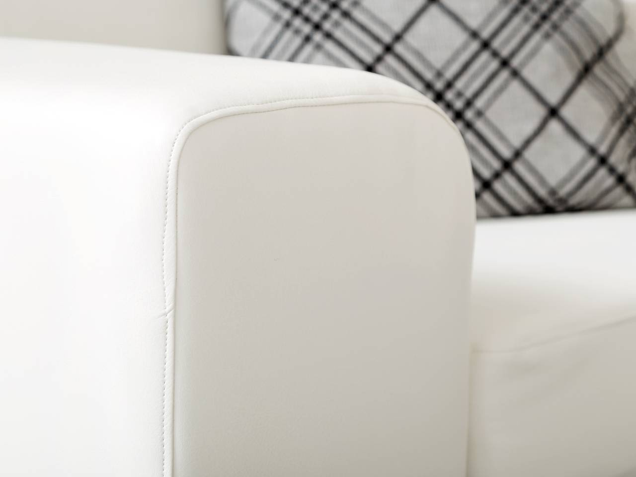 CONNECT 3+2+1 Ecoläder Vit