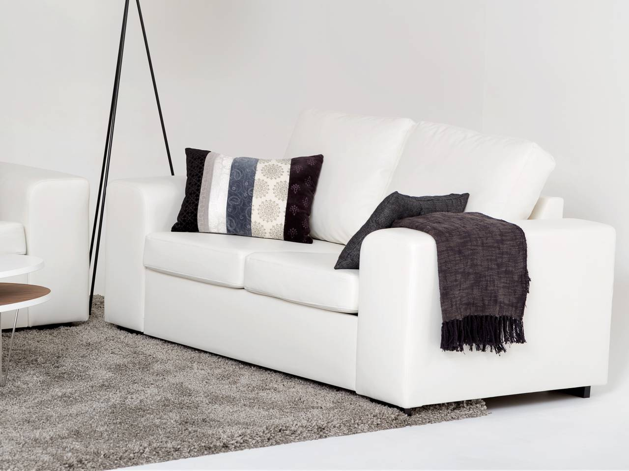 CONNECT 3+2+1 Ecoläder Vit