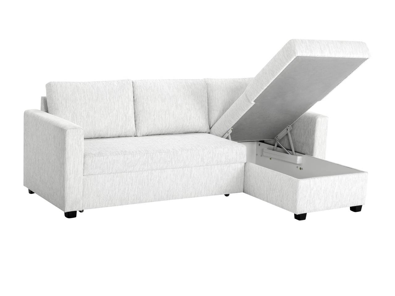 MOOD Vändbar Divanbäddsoffa Vit