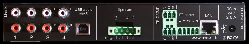 Ljudligförstärkare 2x25W
