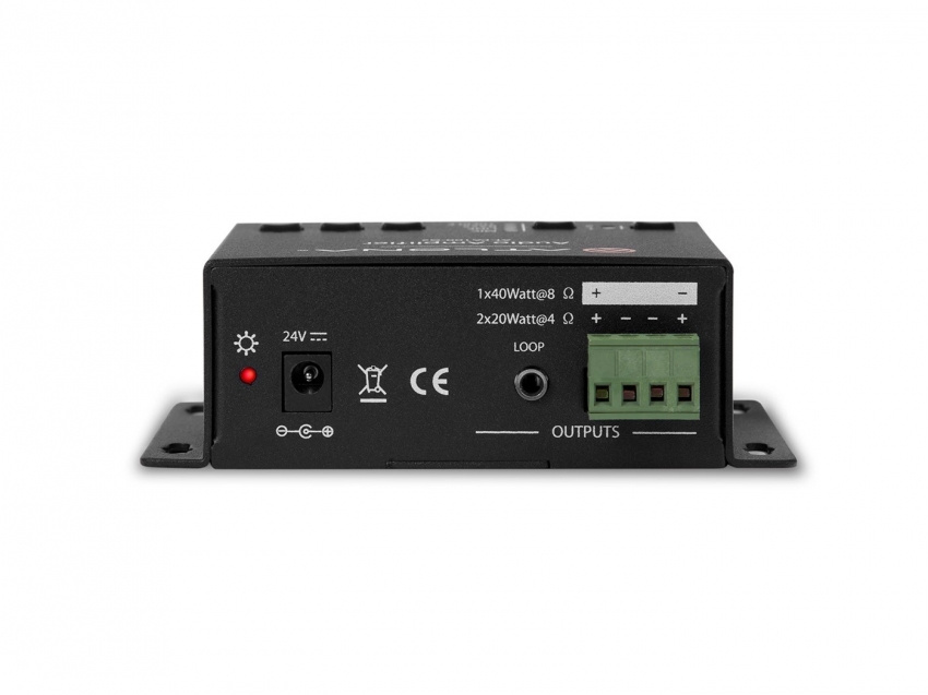 Ljudligförstärkare 2x20W