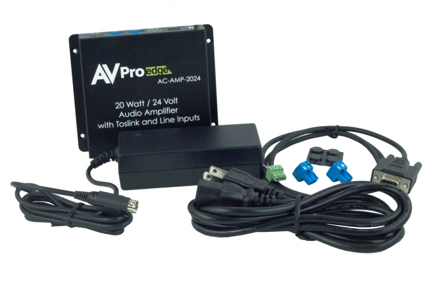 Ljudligförstärkare 2x20W