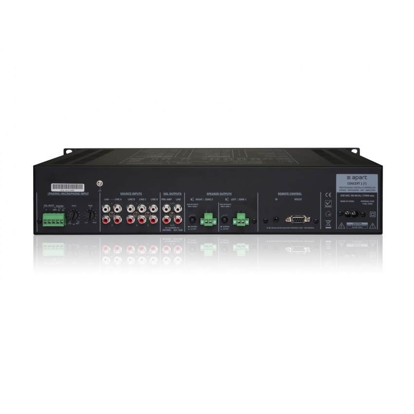 Ljudligförstärkare 2x80W